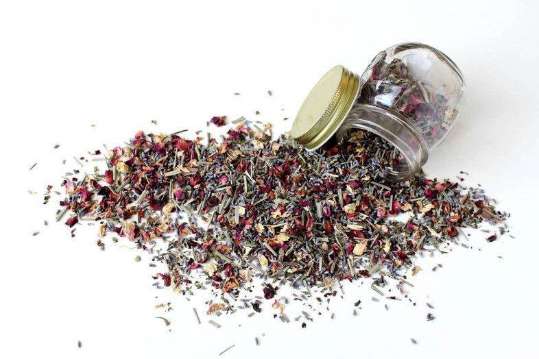 jar of herbs